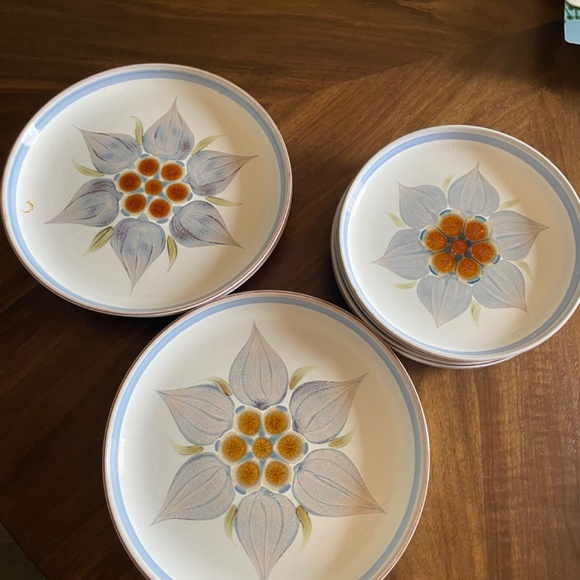 Denby Chatsworth Vintage Discontinued Plates - Picture 2 of 5